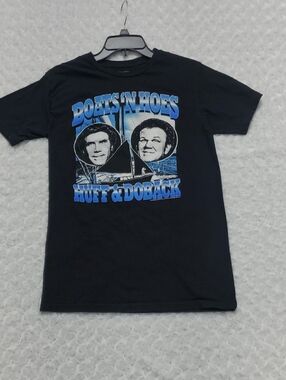 Black 'Boats 'N Hoes' Graphic T-Shirt - Black